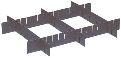 Short Divider DS93060CO for Conductive Dividable Grid Container, Pack of 6