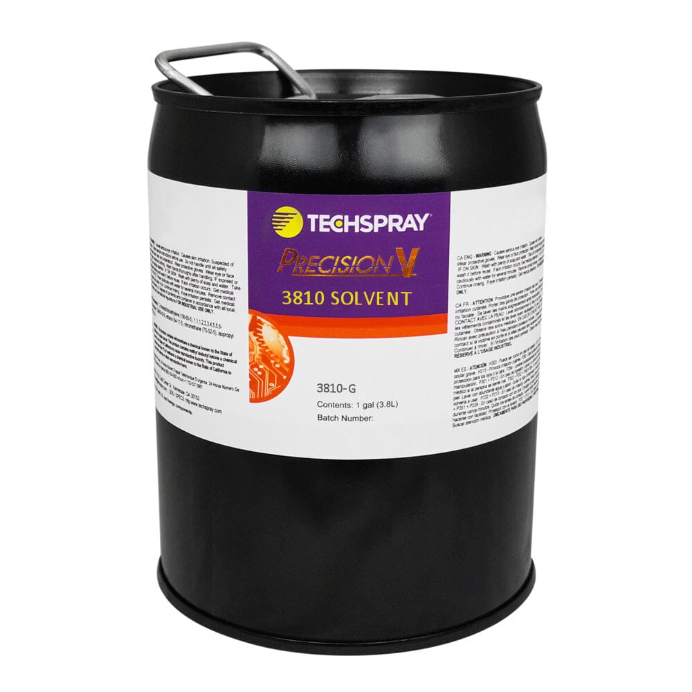 Techspray Precision-V 3810 Solvent, Plastic Safe Rinsing & Heat Transfer Fluid