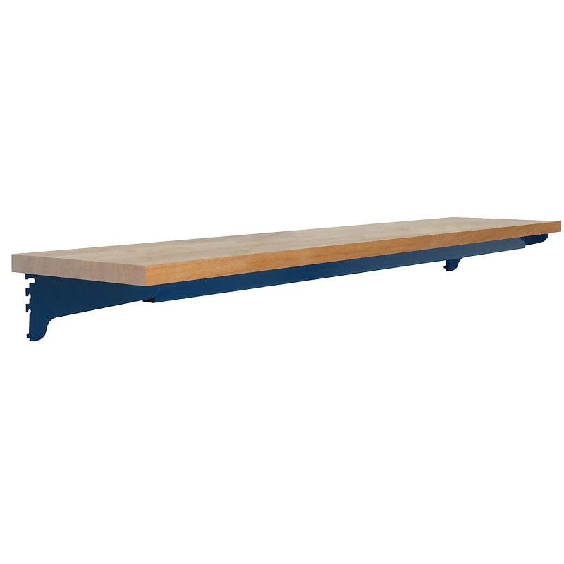 Top Shelves with Oiled Butcherblock 1" Thick Top - Adjustable Height