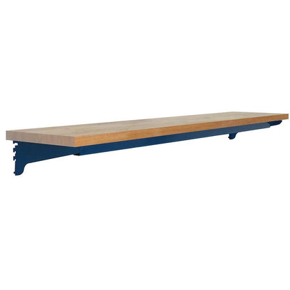 Top Shelves with Oiled Butcherblock 1" Thick Top - Adjustable Height