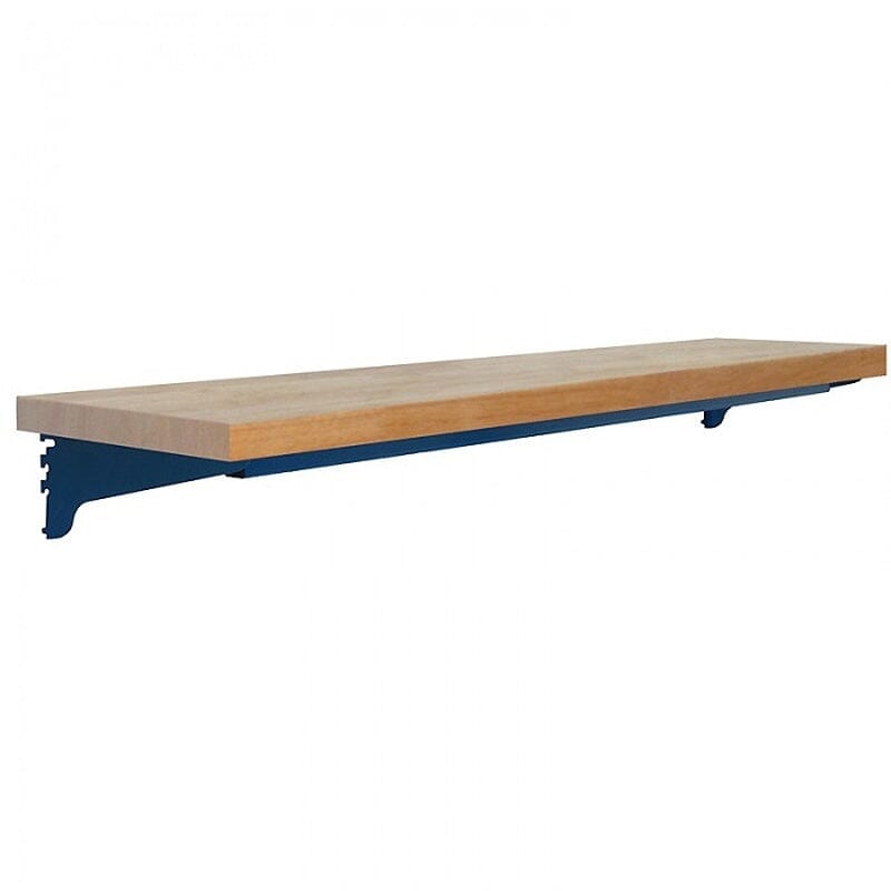 Top Shelves with Oiled Butcherblock 1.75" Thick Top - Adjustable Height