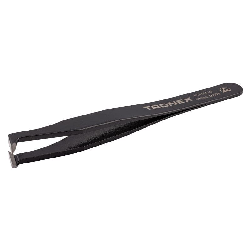 Tronex 15AGW-E Cutting Tweezers, Epoxy Coated, Large Pointed Tips Style 15AGW