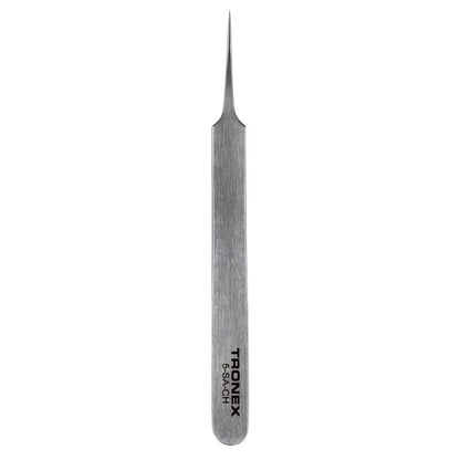 Tronex 5-SA-CH - Precision Stainless Steel Tweezers Extra Taper Tip Very Fine Style 5