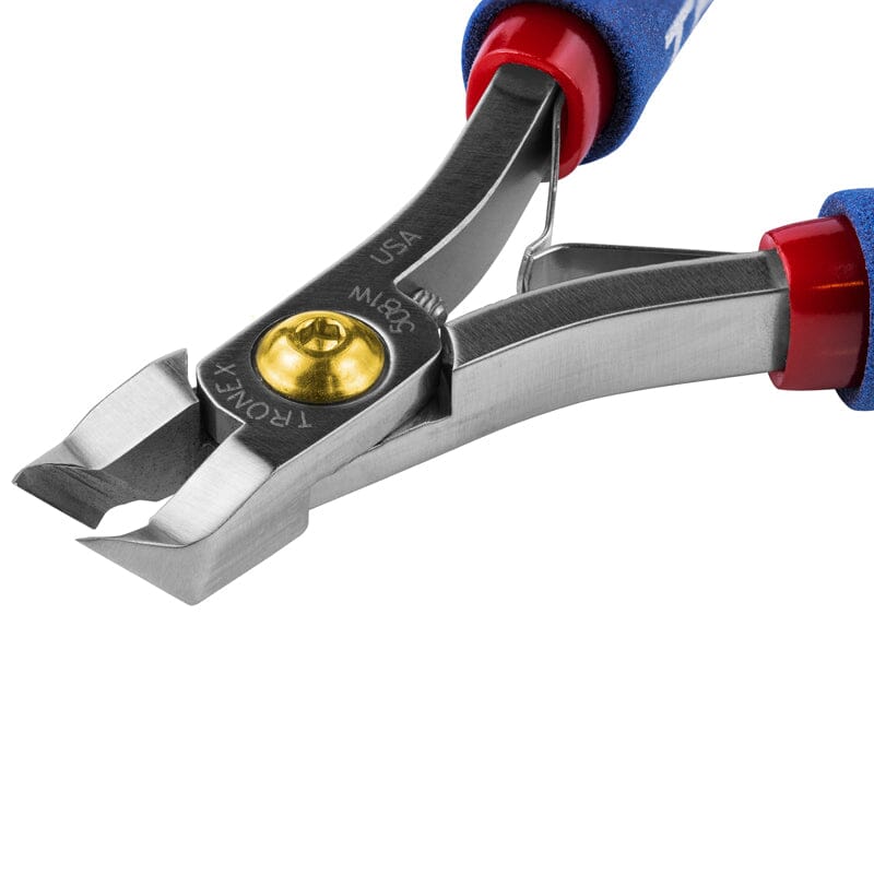 Tronex 5081W Fine Hard Wire Cutter, 50° Wide Head, Class W, Flush