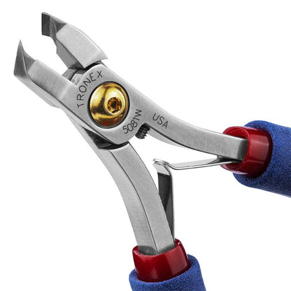 Tronex 5081W Fine Hard Wire Cutter, 50° Wide Head, Class W, Flush