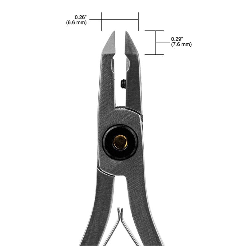 Tronex 5084W Fine Hard Wire Cutter, 50° Thin Head, Class W, Flush