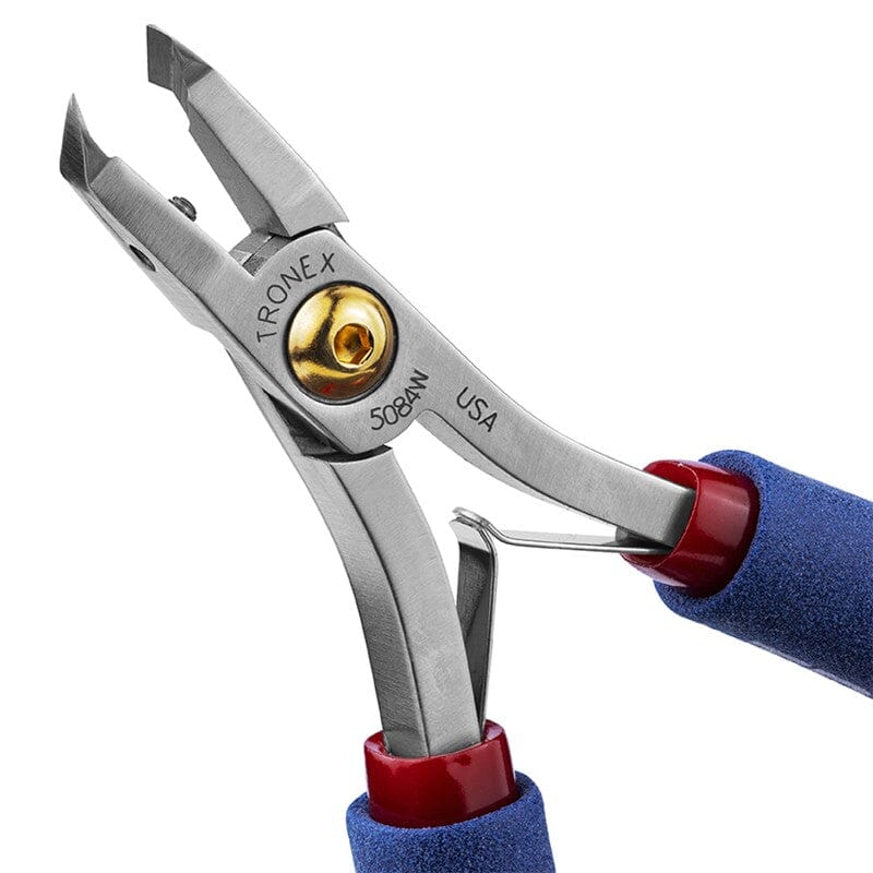Tronex 5084W Fine Hard Wire Cutter, 50° Thin Head, Class W, Flush