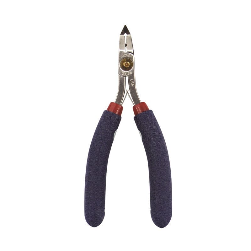 Tronex 5084W Fine Hard Wire Cutter, 50° Thin Head, Class W, Flush