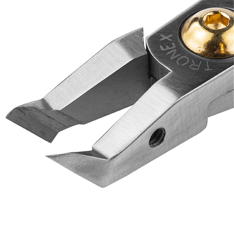 Tronex 5084W Fine Hard Wire Cutter, 50° Thin Head, Class W, Flush