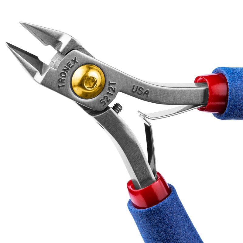Tronex 5212T Fine Hard Wire Cutter, Taper Head , Class T, Flush