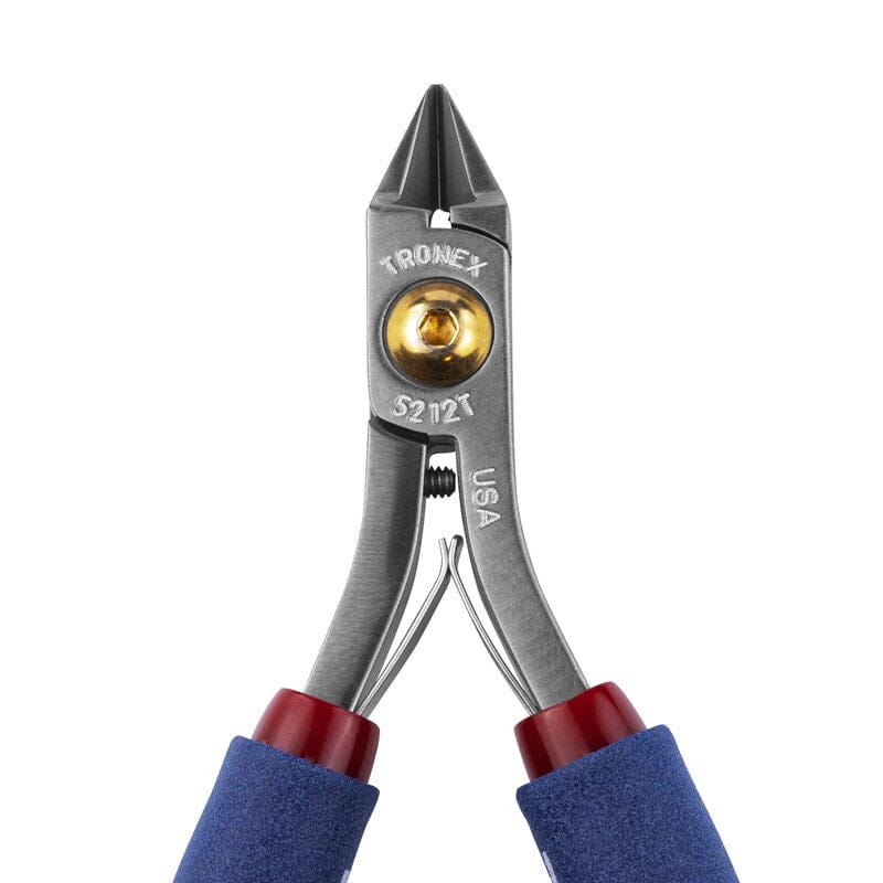 Tronex 5212T Fine Hard Wire Cutter, Taper Head , Class T, Flush