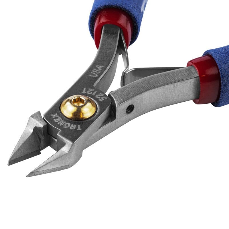 Tronex 5212T Fine Hard Wire Cutter, Taper Head , Class T, Flush