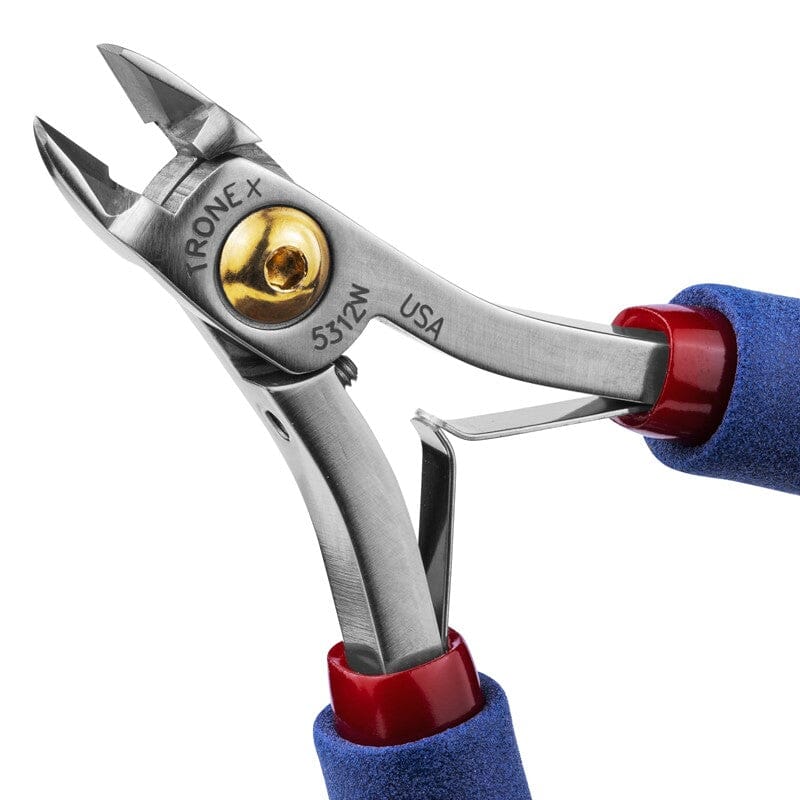 Tronex 5312W Fine Hard Wire Cutter, Miniature Oval, Class W, Flush