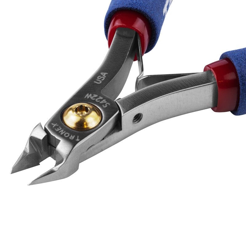 Tronex 5422W Fine Hard Wire Cutter, Taper Relief Head, Class W, Flush
