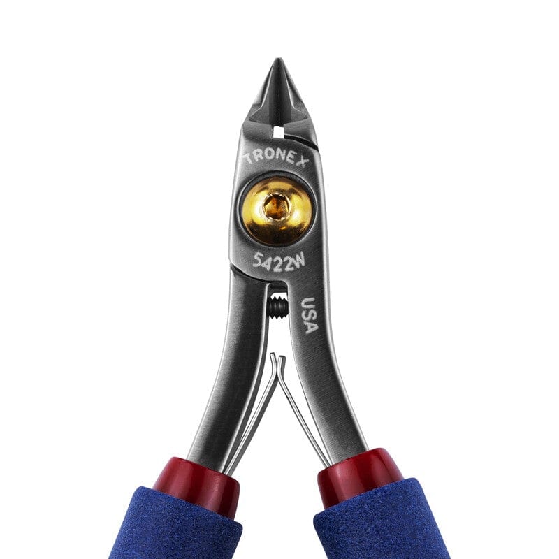 Tronex 5422W Fine Hard Wire Cutter, Taper Relief Head, Class W, Flush