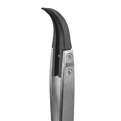 Tronex 7-CB-SA-CH Precision SS Tweezer with Replaceable Carbon Fiber Tips, Style 7