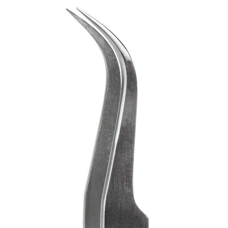 Tronex 7-SA-CH - Precision Stainless Steel Tweezers Curved Tip Very Fine Style 7