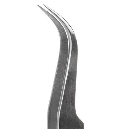 Tronex 7-SA-CH - Precision Stainless Steel Tweezers Curved Tip Very Fine Style 7