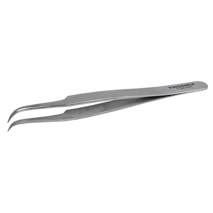Tronex 7-SA-CH - Precision Stainless Steel Tweezers Curved Tip Very Fine Style 7