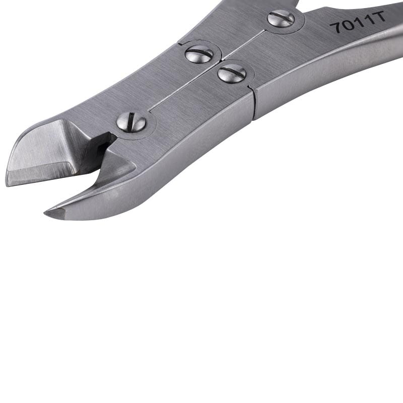 Tronex 7011T Compound Hard Wire Cutter, Tungsten Oval Head , Semi-Flush
