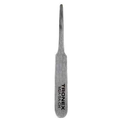 Tronex M2A-SA-CH - Mini Stainless Steel Tweezers Slight Taper Tip Blunt Style 2A