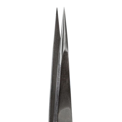 Tronex M3C-SA-CH - Mini Stainless Steel Tweezers Short Slight Taper Tip Very Fine Style 3C
