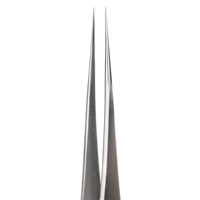 Tronex SS-SA-CH - Precision Stainless Steel Tweezers Long and Thin Tip Very Fine Style SS