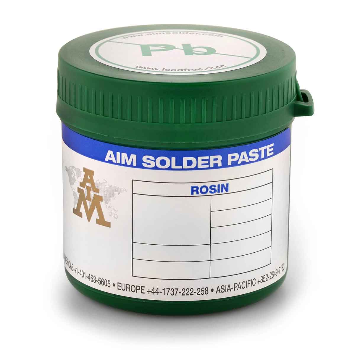 AIM Lead Free RMA258-15R Solder Paste SAC305-T3, 500 Gram Jar