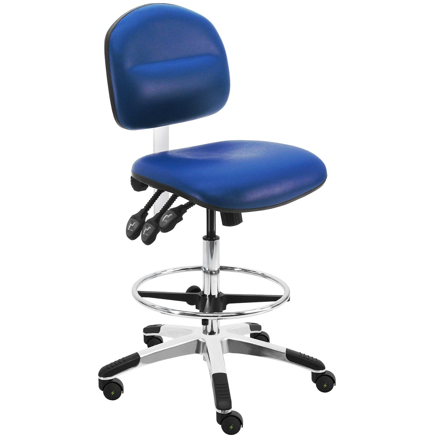 BenchPro Lincoln Series ESD Safe Vinyl Tall Chair