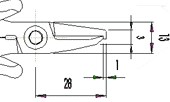 CHP Cutter, Special Cut, 1.5mm, 16g