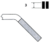 CHP Plier, Long Bent Flat Nose, Smooth