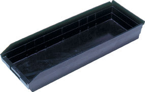 Conductive 4" Polypropylene Shelf Bins 23-5/8"L x 4"H x 8-3/8"W