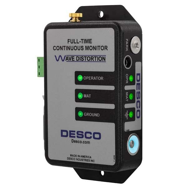 Desco 19330 Full-Time Continuous Monitor, With North American Power Cord