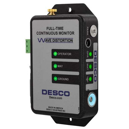 Desco 19330 Full-Time Continuous Monitor, With North American Power Cord