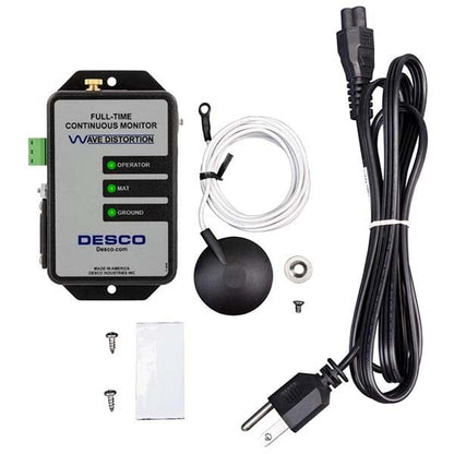 Desco 19330 Full-Time Continuous Monitor, With North American Power Cord