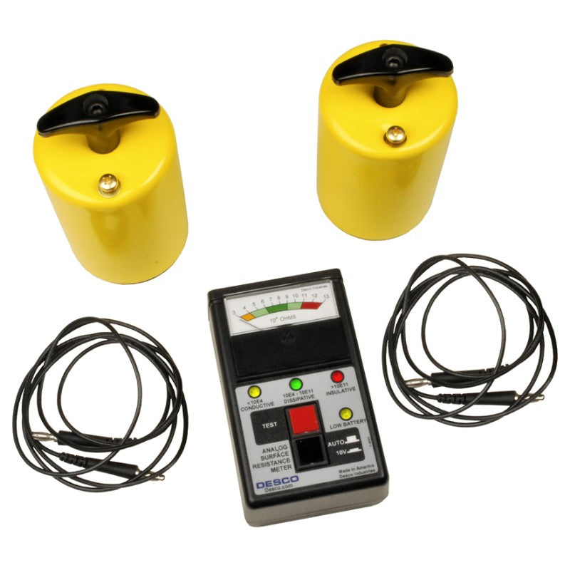 Desco Analog Surface Resistance Meter Kit