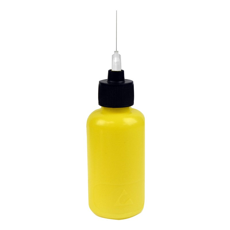 durAstatic® Dissipative Yellow Flux Dispenser with 26 GA Needles, 2 oz