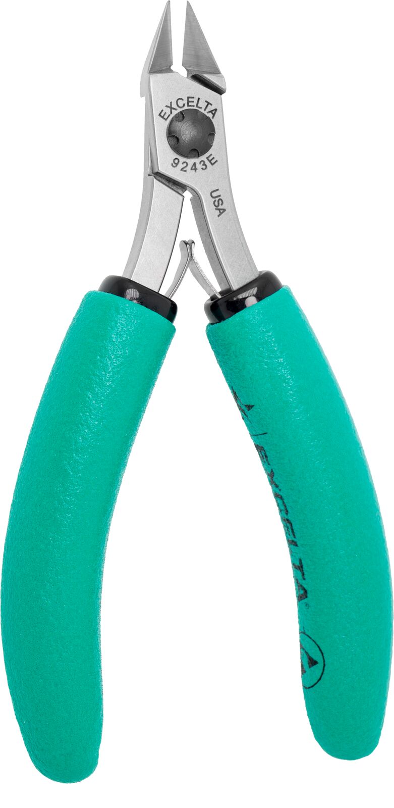 Excelta Cutter 9243E Slim Line Medium Tapered Head, Semi-Flush, Standard Cushioned Grip