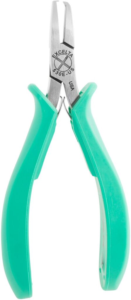 Excelta Standoff Shear Cutter 530E-US-030 Smallest Fine Tips, Molded Grip, .030" Lead