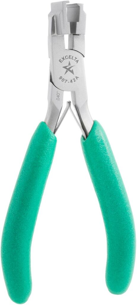 Excelta Standoff Shear Cutter 907-4-040 Thin Head, Cushioned Grip, .040" Lead