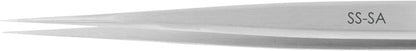 Excelta Tweezers SS-SA Straight Long Very Fine Points, Anti-Mag Neverust Steel 5.5"