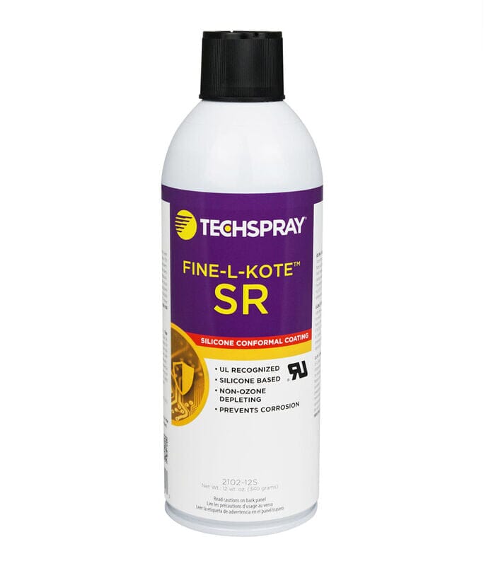 Fine-L-Kote™ SR Silicon Conformal Coating 2102-12S, 12 oz. Aerosol