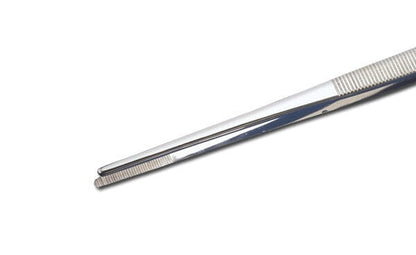 Forceps with Straight Serrated Tips, 5"