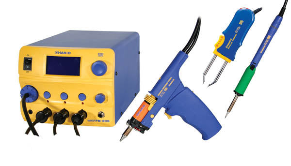 Hakko FM206 3-Port Rework Station, DTS, ESD, FM-206