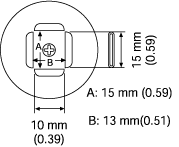 Hakko Hot Air Nozzles, Plcc 32, 13 X 15mm, FR-811/810B/803B/802/801