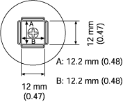 Hakko Hot Air Nozzles, Qfp, 12.2 X 12.2mm, FR-811/810B/803B/802/801