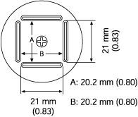 Hakko Hot Air Nozzles, Qfp, 20.2 X 20.2mm, FR-811/810B/803B/802/801