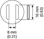 Hakko Hot Air Nozzles, Soj, 15 X 8mm, FR-811/810B/803B/802/801