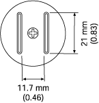 Hakko Hot Air Nozzles, Sop, 21.0 X 11.7mm, FR-811/810B/803B/802/801