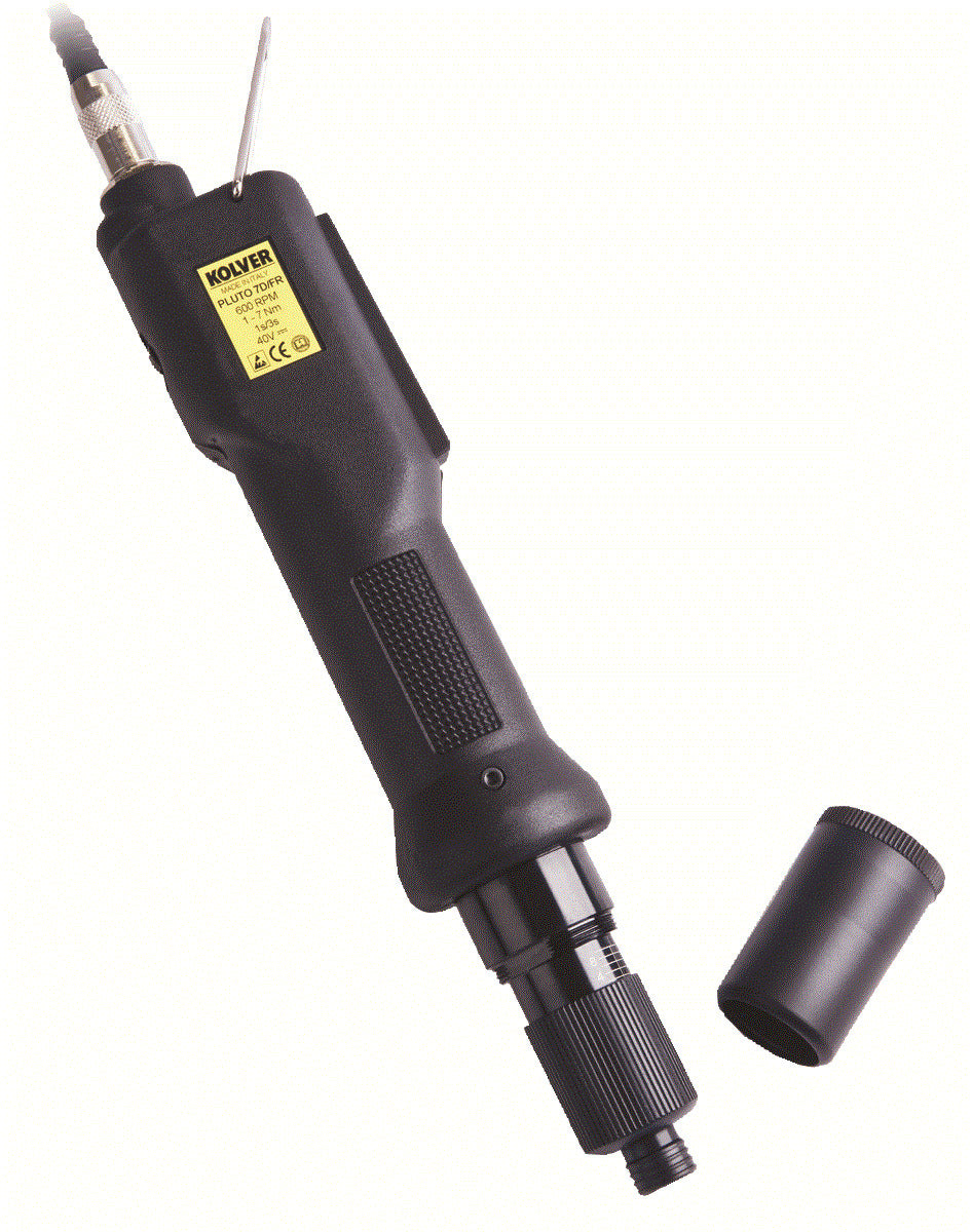 Kolver PLUTO5FR Electric Screwdriver, Clutch Control 6.2-44.2 in-lbs, 600-1000 RPM